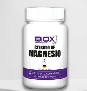 Citrato de magnesio-90 cápsulas